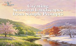 Creating Seasonal Landscapes from Simple Prompts